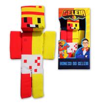 Boneco Minecraft Pelúcia Streamers Youtubers Cosmo Kids Boneco Minecraft Pelúcia Streamers Youtubers Cosmo Kids