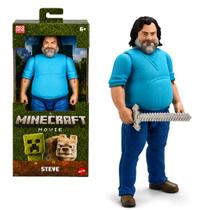 Boneco Minecraft Steve Articulado Colecionável - Mattel Boneco Minecraft Steve Articulado Colecionável - Mattel