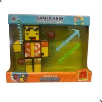 Boneco minecraft youtuber mel