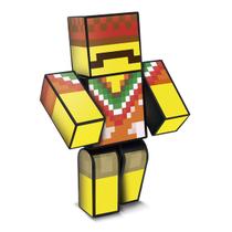 Boneco Minecraft Youtuber Melxicano 35cm Turma Do Problems - Algazarra