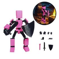 Boneco Mini 13 - Dummy Articulado Action Figure Acessórios