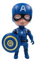Boneco Miniatura Capitão América Vingadores Marvel