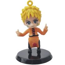 Boneco Miniatura Com Base Coleção Naruto Brinquedo Criança Pvc Naruto Uzumaki I