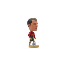 Boneco Miniatura Craque Futebol Cristiano Ronaldo CR7