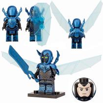 Boneco Minifigura Besouro Azul - BLUE BEETLE Boneco Minifigura Besouro Azul - BLUE BEETLE