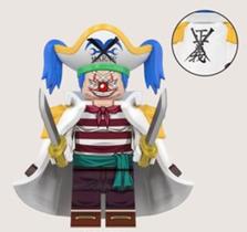 Boneco Minifigura Buggy-One Piece Boneco Minifigura Buggy-One Piece