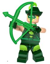 Boneco Minifigura DC Arrow - Arqueiro Verde Classico Boneco Minifigura DC Arrow - Arqueiro Verde Classico