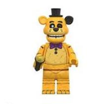 Boneco Minifigura Golden Freddy Five Nights FNAF