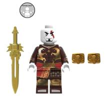 Boneco Minifigura Kratos Armored God Of War Boneco Minifigura Kratos Armored God Of War