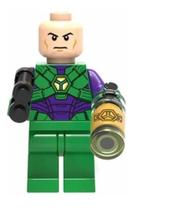 Boneco Minifigura Lex Luthor Vilão do Batman DC