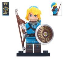 Boneco Minifigura Link blue The Legend of Zelda Boneco Minifigura Link blue The Legend of Zelda