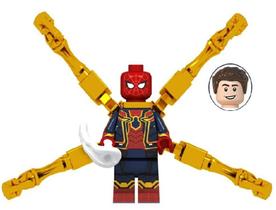 Boneco Minifigura Spider-Man Iron