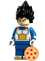 Boneco Minifigura Vegeta Dragão Ball Z Boneco Minifigura Vegeta Dragão Ball Z