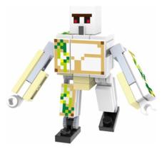 Boneco Minifigure Blocos De Montar Iron Golem Minecraft