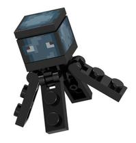 Boneco Minifigure Blocos De Montar Sleeve-Fish Minecraft - Mega Block Toys