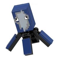 Boneco Minifigure Blocos De Montar Squid Minecraft