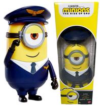 Boneco Minion Personagem Stuart Piloto - Amarelo - Meu Malvado Favorito - Minions - Mattel Brinquedos