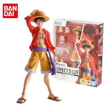 Boneco Monkey D.Luffy S.h.Figuarts One Piece Oficial Bandai Articulado Brinquedo Colecionavel Movel com acessorios