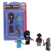 Boneco Monta e Desmonta 4 Peças Heróis da Cidade - Tudo em Caixa Boneco Monta e Desmonta 4 Peças Heróis da Cidade - Tudo em Caixa