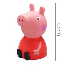 Boneco Mordedor Turma da Peppa Pig Macio Bebê Latex Latoy Certificado inmetro