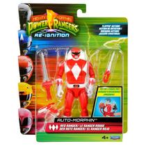 Boneco Morfável do Ranger Vermelho - Power Rangers Re-Ignition