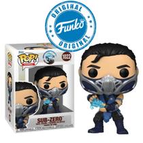 Boneco Mortal Kombat 1 Sub - Zero Pop Funko 1022 Original