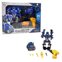 Boneco Multibot Truck Transform 2 em 1 Robô e Caminhão