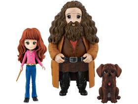 Boneco Mundo Mágico Harry Potter Hermione e Hagrid - com Acessórios 2 Unidades Sunny Brinquedos