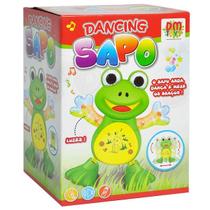 Boneco Musical Sapo Dancing com Luzes e SONS DM TOYS DMT5105 Boneco Musical Sapo Dancing com Luzes e SONS DM TOYS DMT5105