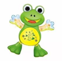 Boneco Musical Sapo Dancing Movimentos Luzes E Sons Top