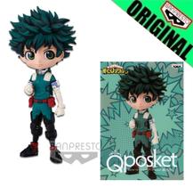 Boneco My Hero Academia Izuku Midoriya Q Posket Bandai Banpresto