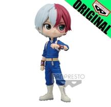 Boneco My Hero Academia Shoto Todoroki Q Posket Bandai Banpresto