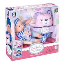 Boneco My Sweet Love Minha Naninha Preferida Menino - Cotiplas