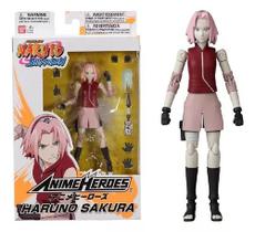 Boneco Naruto Bandai Sakura Haruno Anime Heroes