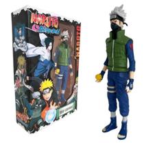 Boneco Naruto Shippudem Colecionáve Kakashi Hatake o ninja copiador The Classic Action Figure 18 cm