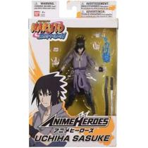 Boneco Naruto Shippuden Anime Heroes - Uchiha Sasuke - Fun - Fun divirta-se