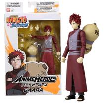 Boneco Naruto Shippuden Gaara Anime Heroes Bandai Original
