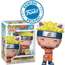 Boneco Naruto Shippuden Uzumaki Sasuke's Paw Encyclopedia Summer Convention 2025 Pop Funko 1980