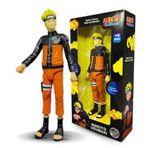 Boneco Naruto Uzumaki Shippuden Articulado 24cm Altura Elka