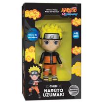 Boneco Naruto Uzumaki Shippuden Chibi 13cm Elka