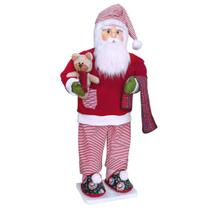 Boneco Natal Papai Noel Dorminhoco 90cm