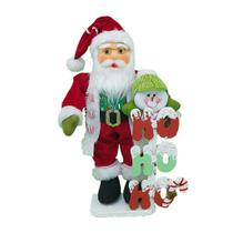 Boneco Natal Papai Noel Hohoho 80cm