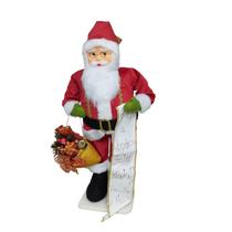 Boneco Natal Papai Noel Pergaminho 90cm