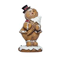 Boneco natalino biscoito enfeite de natal 12cm menino Boneco natalino biscoito enfeite de natal 12cm menino