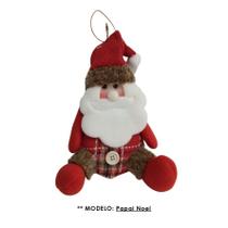 Boneco Natalino Pendente 20cm Xadrez