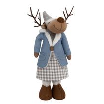 Boneco Natalino Rena Azul 55cm C/1unid Boneco Natalino Rena Azul 55cm C/1unid