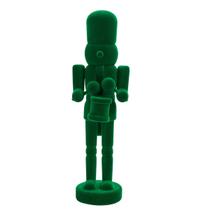 Boneco Natalino Soldado de Chumbo Plástico Flocado 20cm