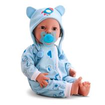 Boneco New Born Brincando de Pijama 8192 - Divertoys