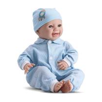 Boneco New Born Soninho Menino Olho Móvel Divertoys Ref.8072