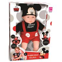 Boneco Newborn Disney Classic Dollls Mickey Mouse Roma